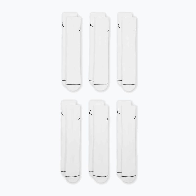 Șosete Nike Jordan Everyday Cushioned Crew 6 perechi white/black