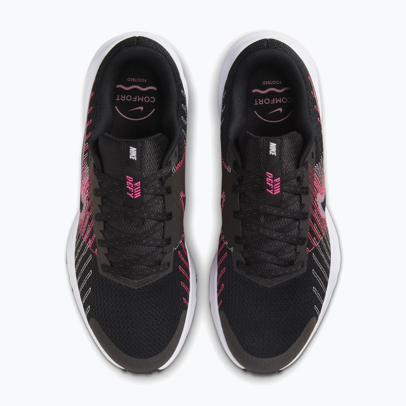 Încălțăminte de alergare pentru femei Nike Run Defy black/hyper pink/elemental pink 4