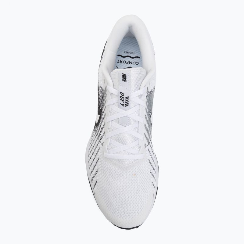 Încălțăminte de alergare pentru bărbați Nike Run Defy white/black 5