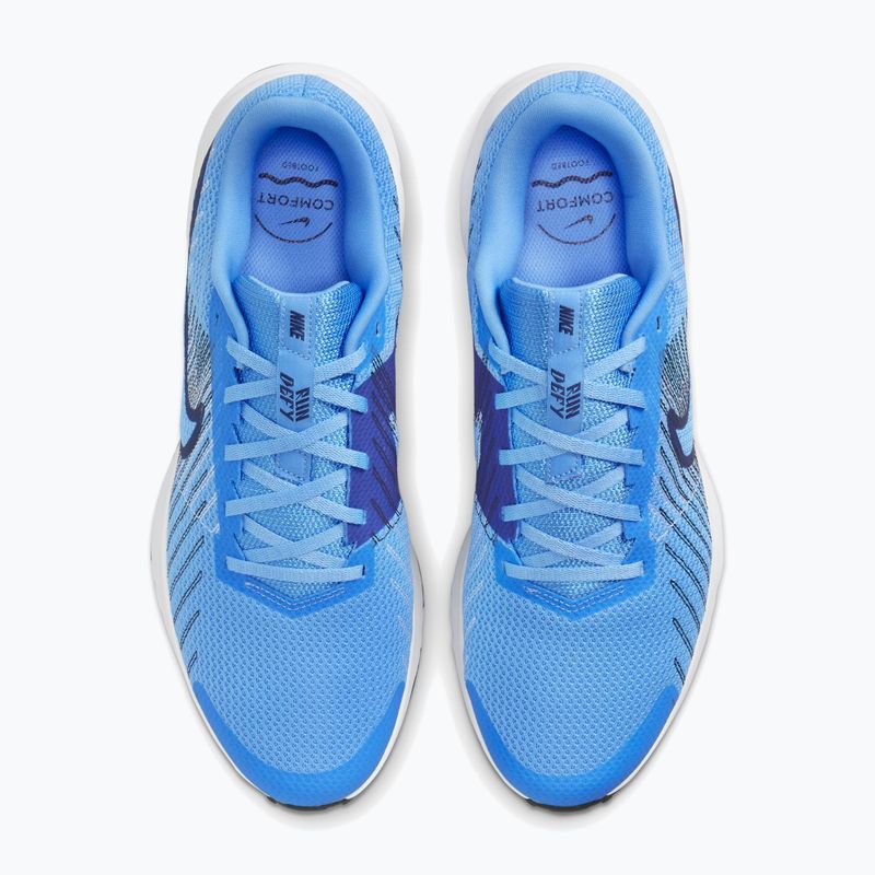 Încălțăminte de alergare pentru bărbați Nike Run Defy University Blue/White/Black/Blue Void 5