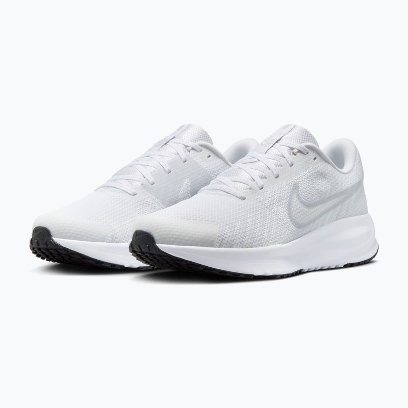 Încălțăminte de alergare pentru bărbați Nike Run Defy white/black/pure platinum 3