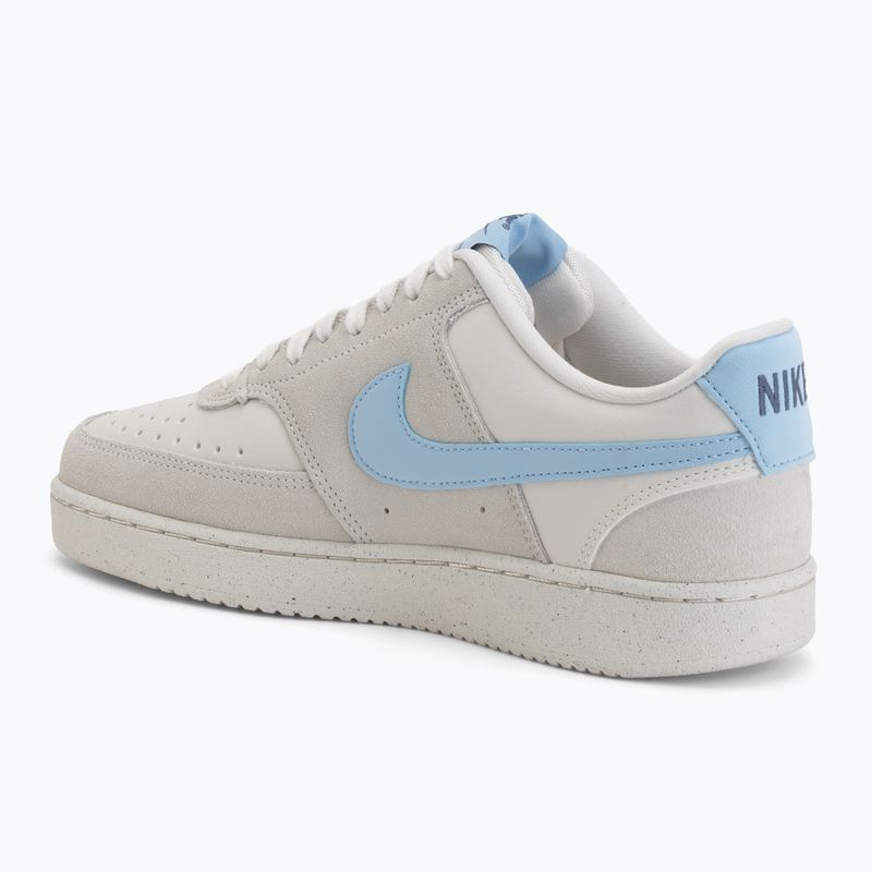 Încălțăminte pentru femei Nike Court Vision Low phantom/light bone/psychic blue 3