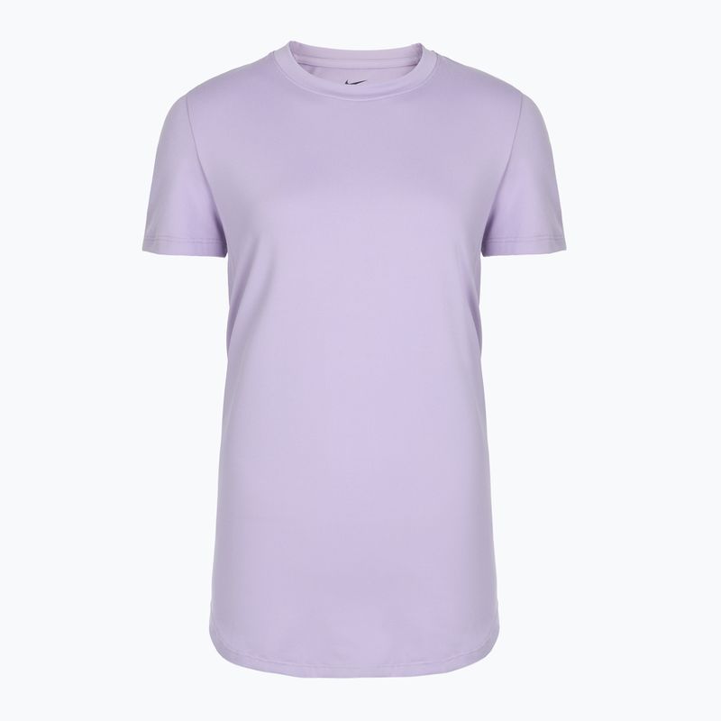 Tricou pentru femei Nike One Maternity Dri Fit Slim-Fit lilac ice