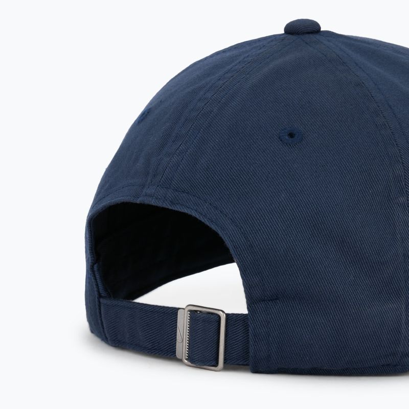 Șapcă Nike Club Unstructured Futura Wash obsidian/white 4