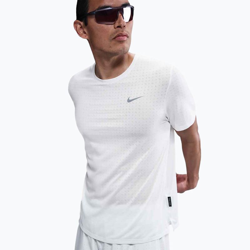 Tricou de alergare pentru bărbați Nike Miler Breathe summit white