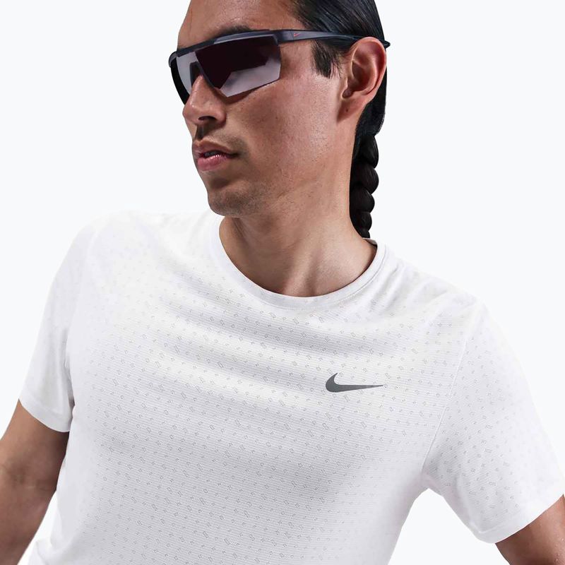 Tricou de alergare pentru bărbați Nike Miler Breathe summit white 4