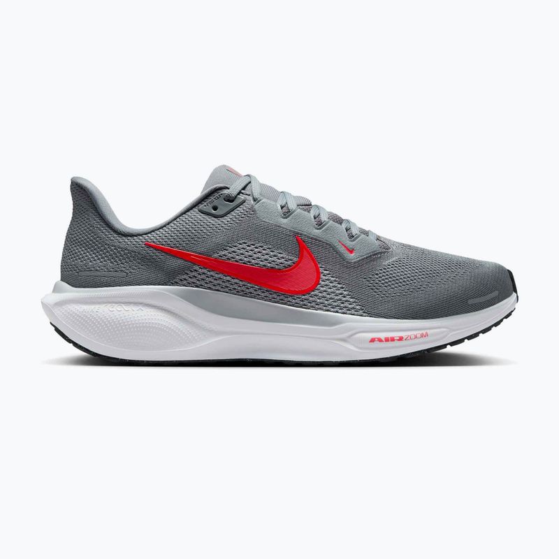 Încălțăminte de alergare pentru bărbați Nike Pegasus 41 cool grey/wolf grey/pure platinum/bright crimson