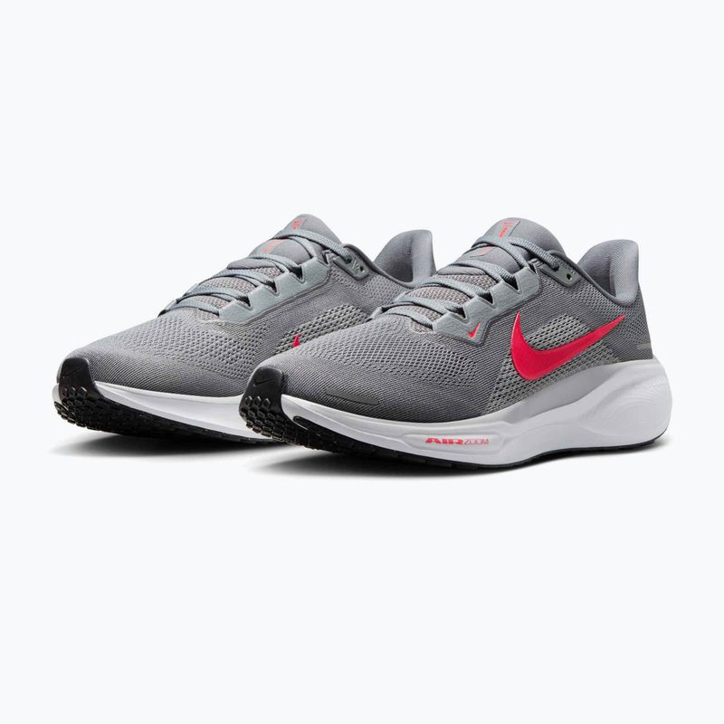 Încălțăminte de alergare pentru bărbați Nike Pegasus 41 cool grey/wolf grey/pure platinum/bright crimson 3
