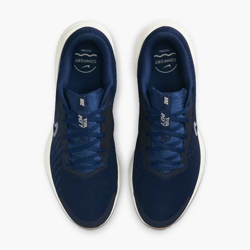 Încălțăminte de alergare pentru bărbați Nike Run Defy midnight navy / midnight navy / thunder blue 13