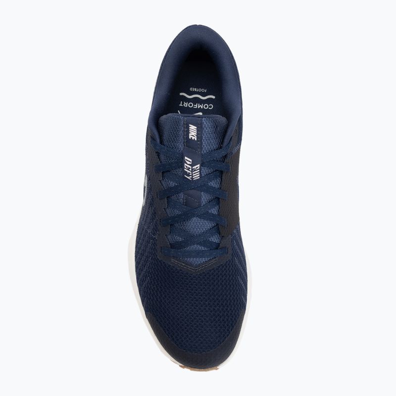 Încălțăminte de alergare pentru bărbați Nike Run Defy midnight navy / midnight navy / thunder blue 5