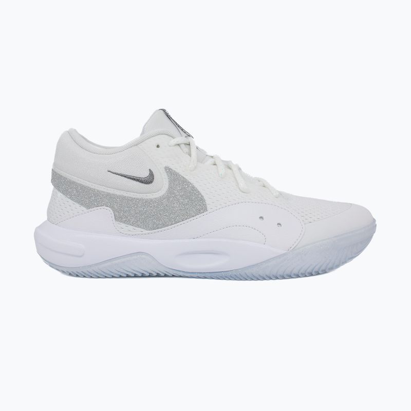 Încălțăminte de volei pentru femei Nike Hyperquick Court Flight SE smmit white/metalic silver/pure platinum 8