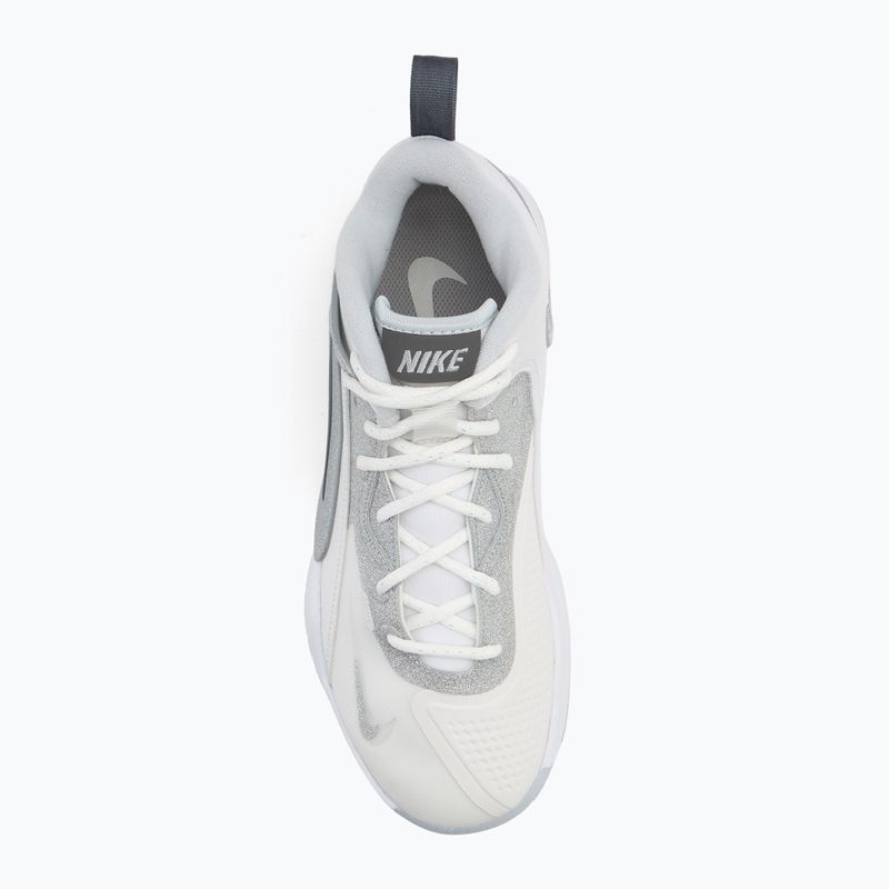 Pantofi de volei Nike React Hyperset 2 SE smmit white/metallic silver/pure platinum 5
