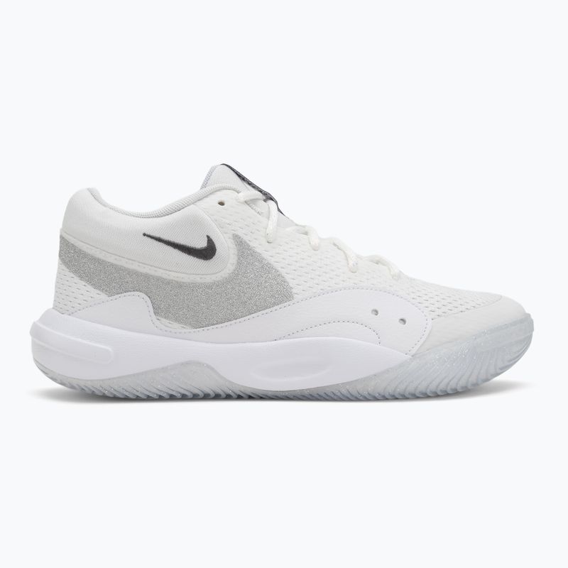 Încălțăminte de volei pentru femei Nike Hyperquick Court Flight SE smmit white/metalic silver/pure platinum 2