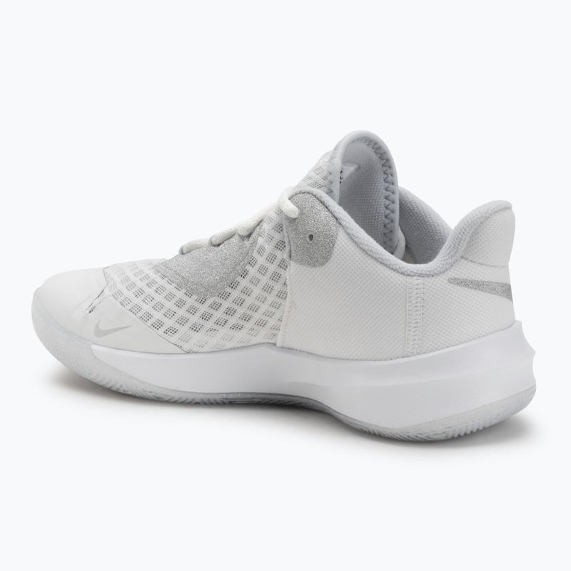 Pantofi de volei Nike Zoom Hyperspeed Court SE smmit white/metallic silver/pure platinum 3