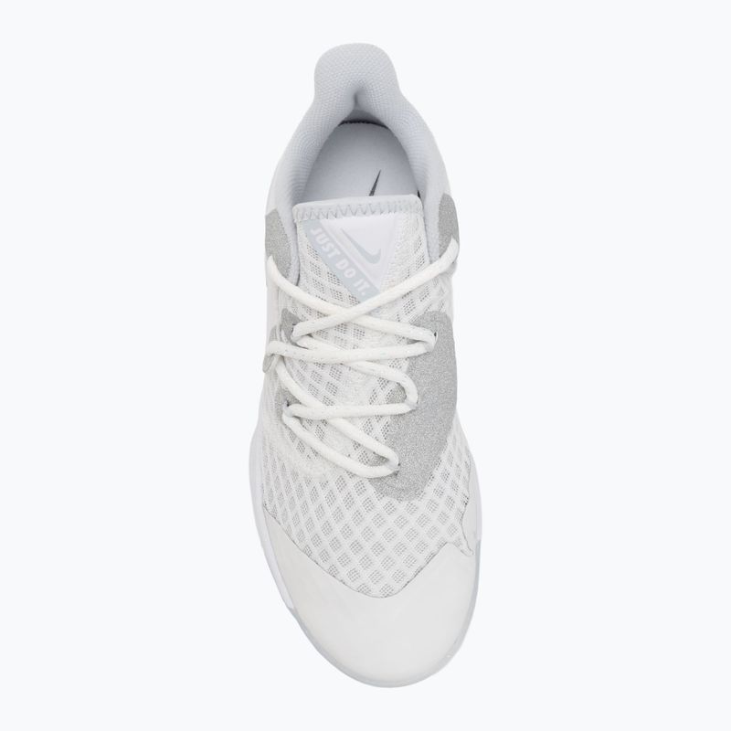 Pantofi de volei Nike Zoom Hyperspeed Court SE smmit white/metallic silver/pure platinum 5