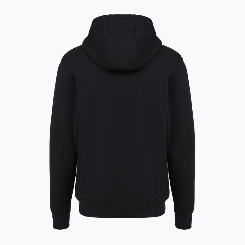Bluză pentru bărbați Nike Club Pullover Hoodie black/black/white 7