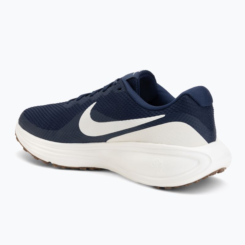 Încălțăminte de alergare pentru bărbați Nike Revolution 8 midnight navy/gum med brown/sail 3