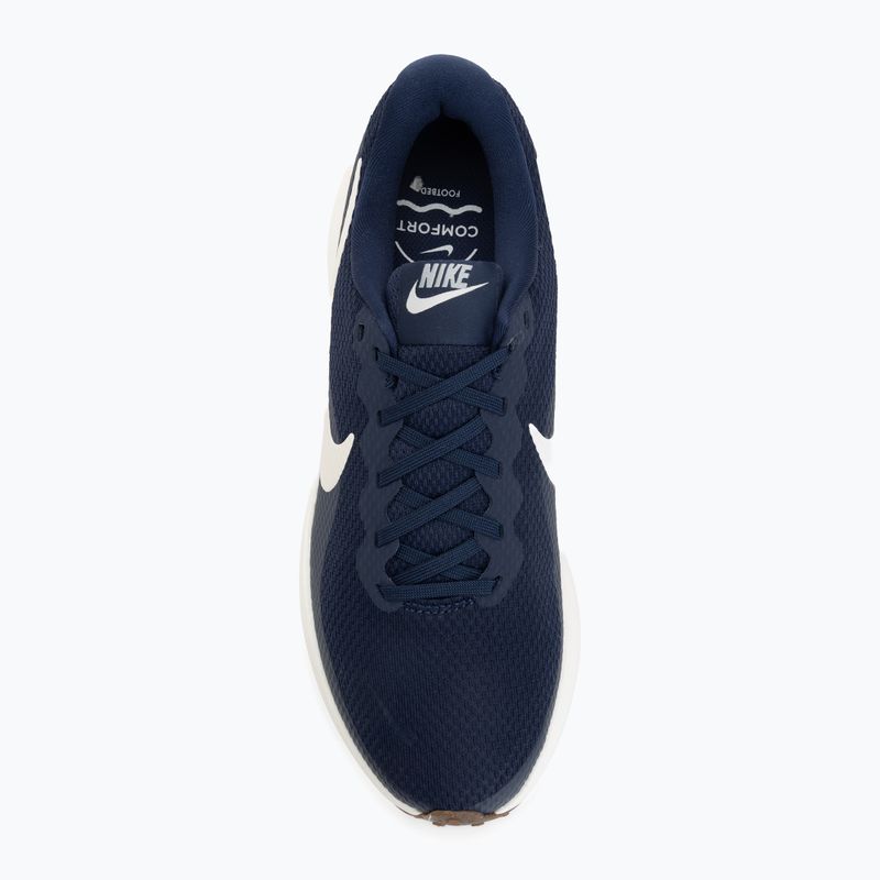 Încălțăminte de alergare pentru bărbați Nike Revolution 8 midnight navy/gum med brown/sail 5