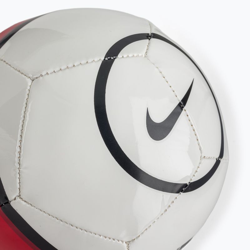 Minge de fotbal Nike Skills Total 90 white/black/red/black mărimea 1 4