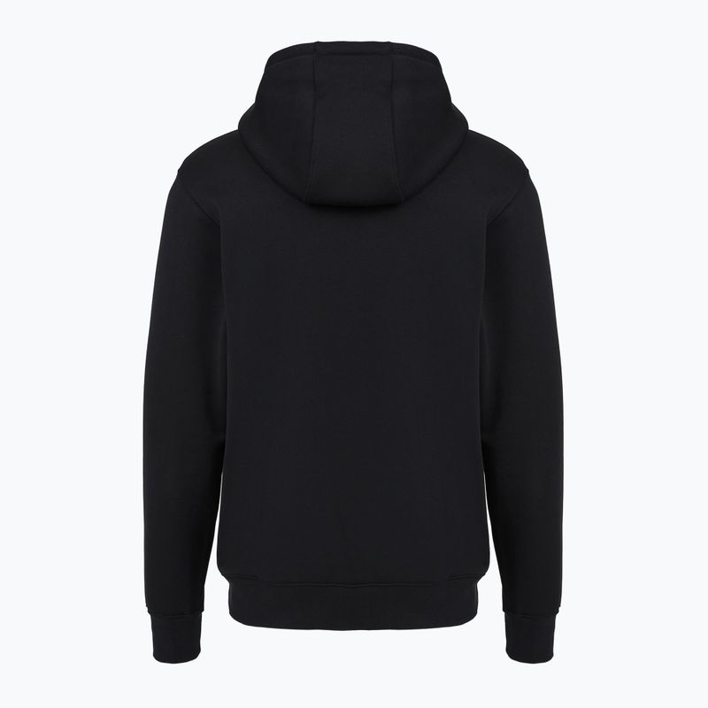 Bluză pentru bărbați Nike Club Pullover Hoodie black/black/white 7