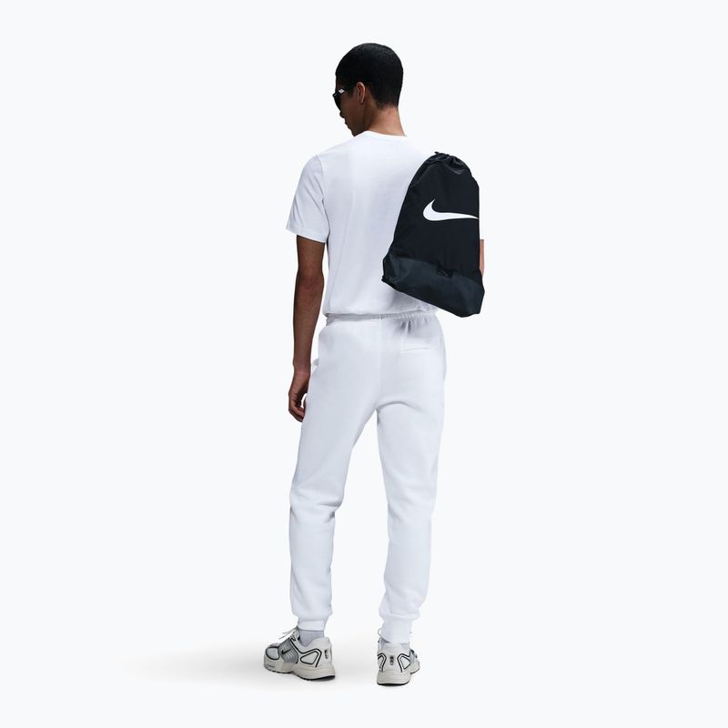 Pantaloni pentru bărbați Nike Club Jogger white/white/black 3