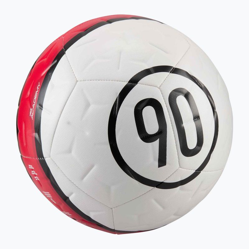 Minge de fotbal Nike Academy Total 90 white/black/red/black mărimea 5 2