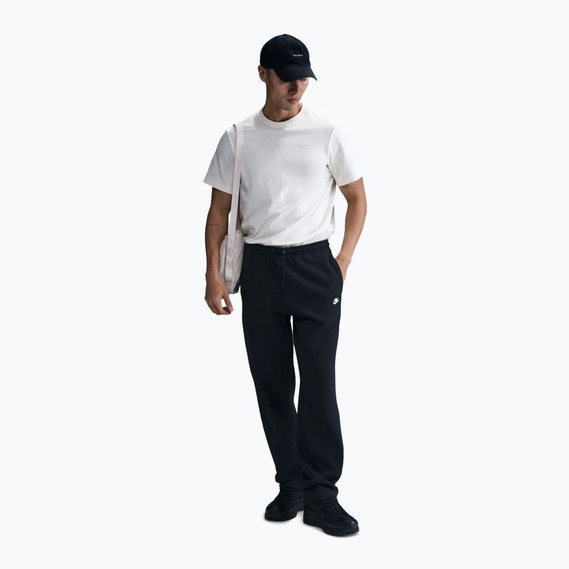 Pantaloni pentru bărbați Nike Club Open-Hem black/black/white 2