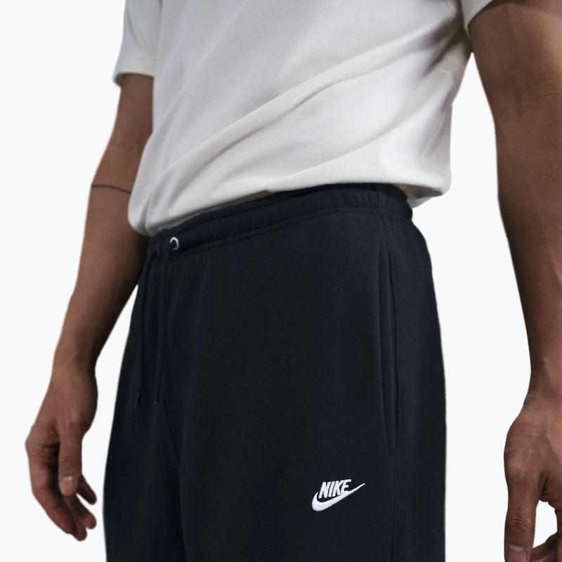 Pantaloni pentru bărbați Nike Club Open-Hem black/black/white 5