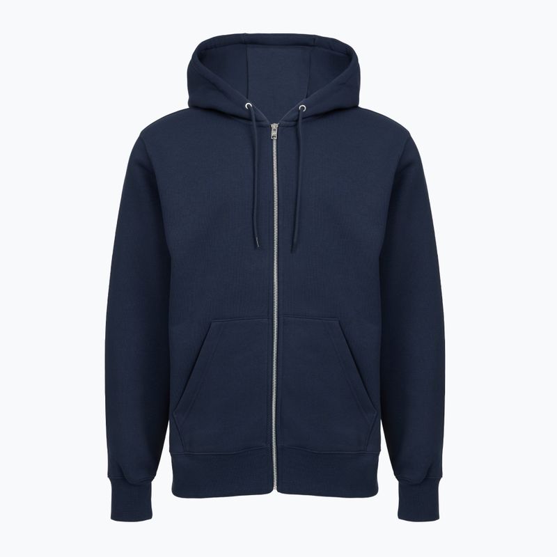Hanorac pentru bărbați Nike Club Full Zip Hoodie obsidian/obsidian/white 6