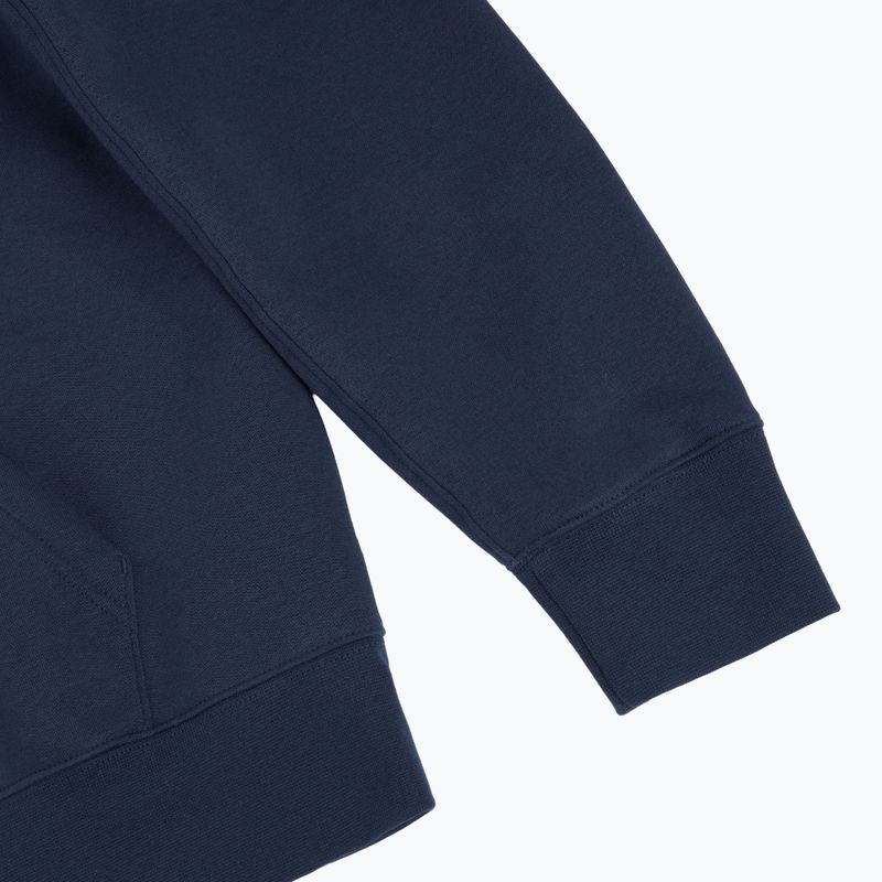 Hanorac pentru bărbați Nike Club Full Zip Hoodie obsidian/obsidian/white 9