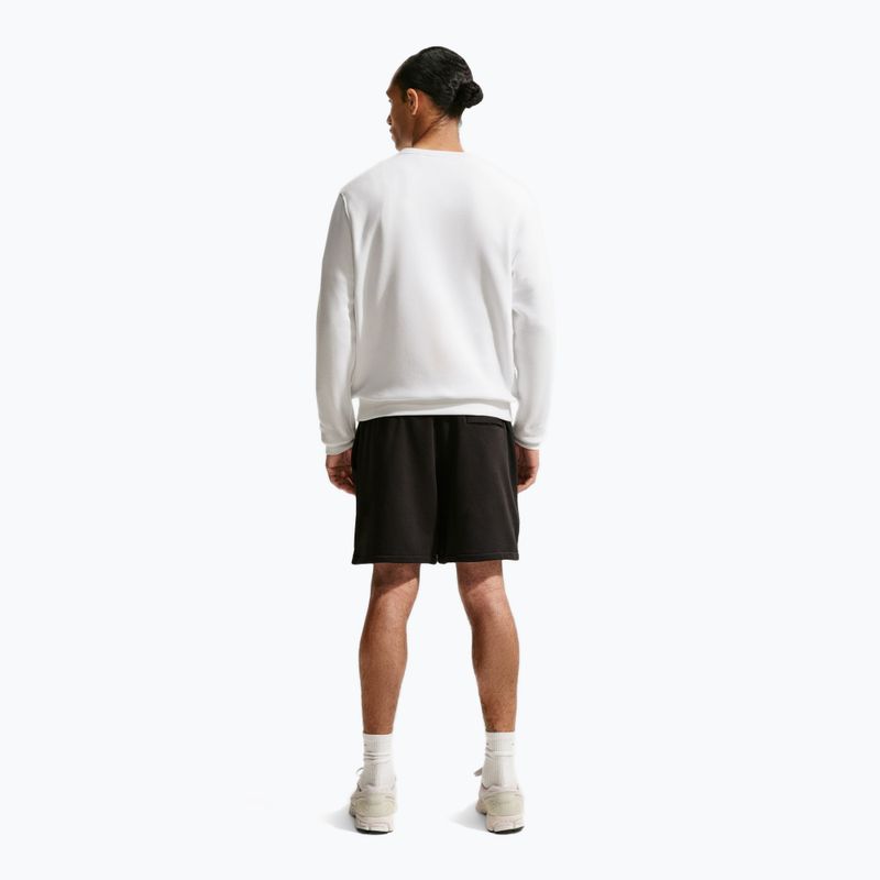 Bluză pentru bărbați Nike Club Fleece Crew white/black 3
