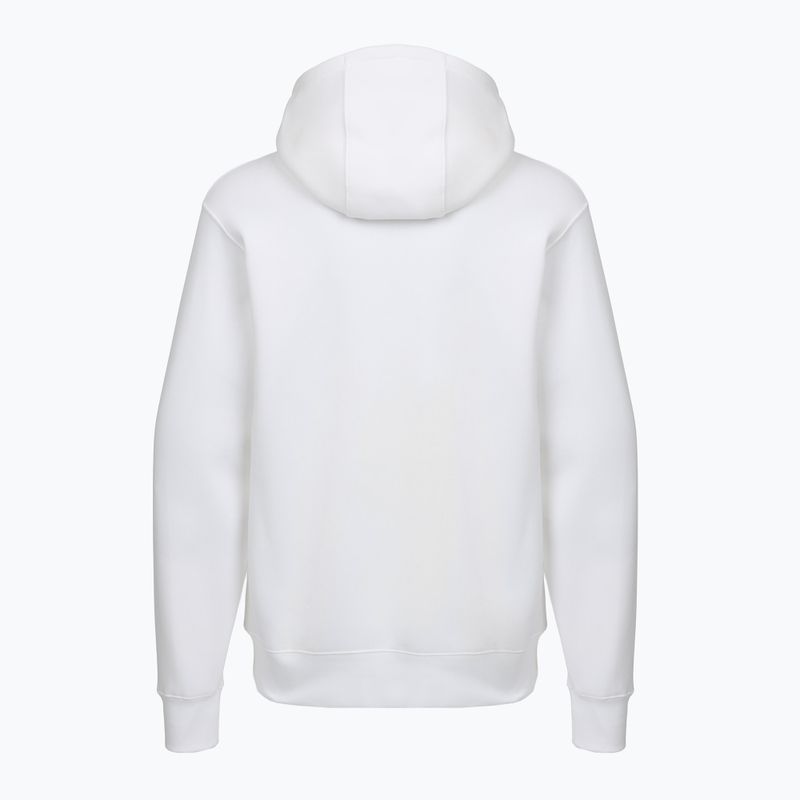 Bluză pentru bărbați Nike Club Pullover Hoodie white/white/black 8