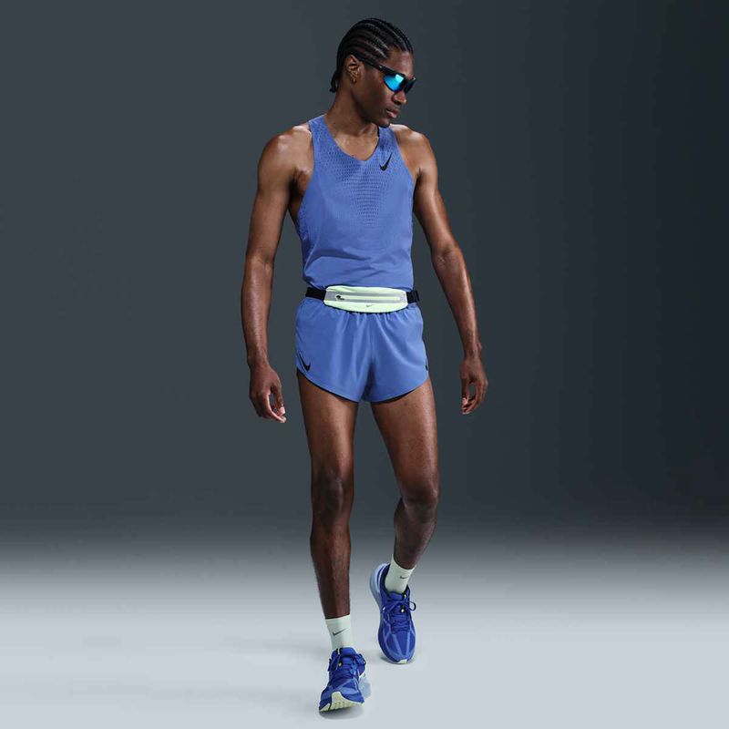 Pantaloni scurți de alergare pentru bărbați Nike AeroSwift Dri-Fit ADV comet blue / black 7