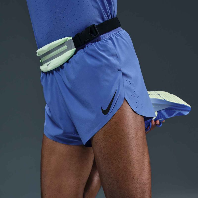 Pantaloni scurți de alergare pentru bărbați Nike AeroSwift Dri-Fit ADV comet blue / black 9