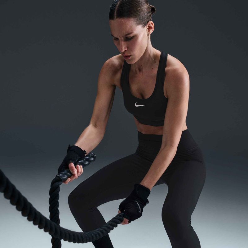 Colanți pentru femei Nike One High-Waisted black/white 5