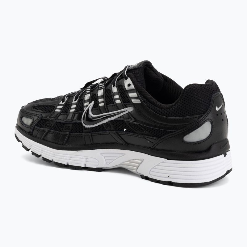 Încălțăminte pentru bărbați Nike P-6000 black/white/metallic silver/black 3