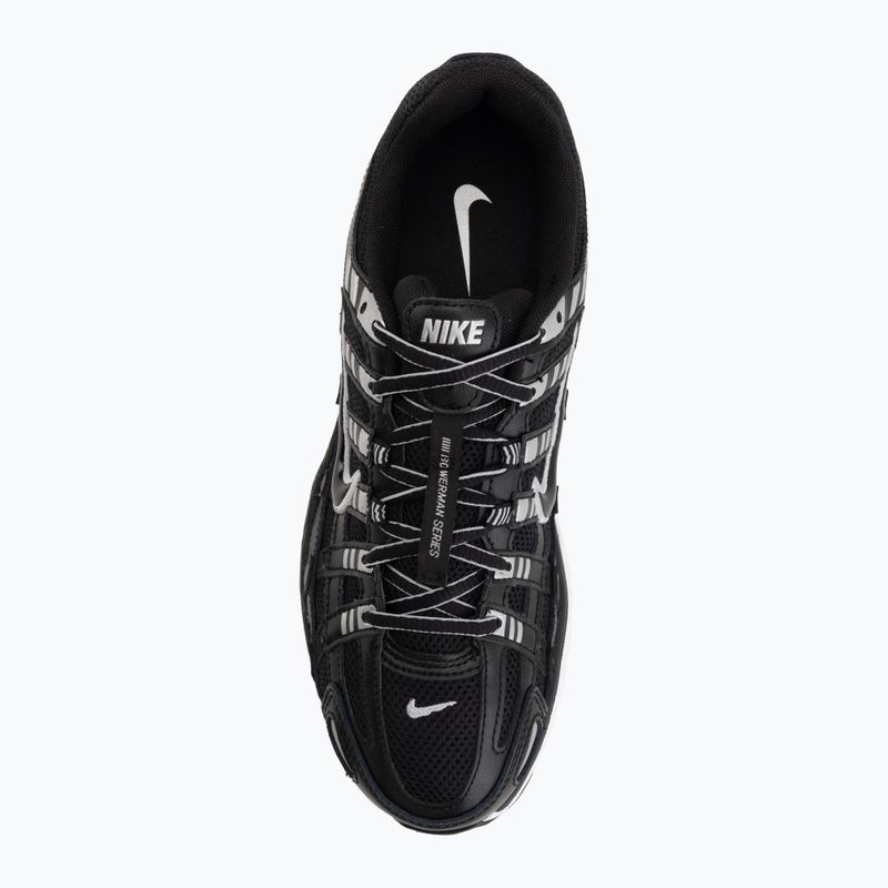 Încălțăminte pentru bărbați Nike P-6000 black/white/metallic silver/black 5