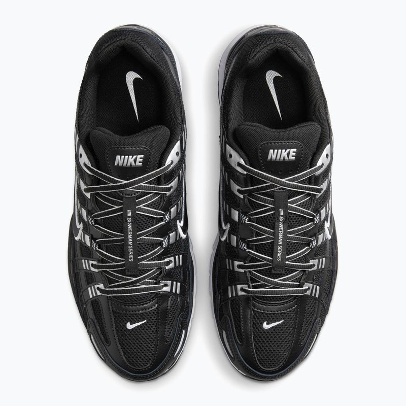 Încălțăminte pentru bărbați Nike P-6000 black/white/metallic silver/black 4