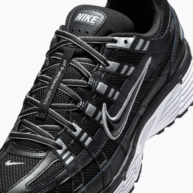 Încălțăminte pentru bărbați Nike P-6000 black/white/metallic silver/black 5