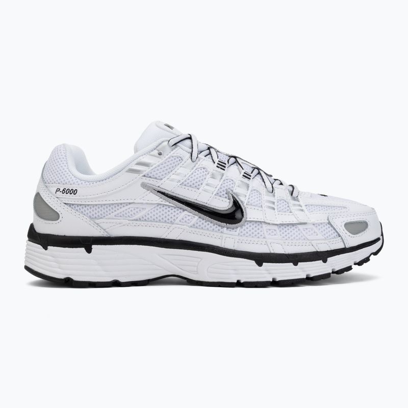 Încălțăminte pentru bărbați Nike P-6000 white/metallic silver/black/black 2