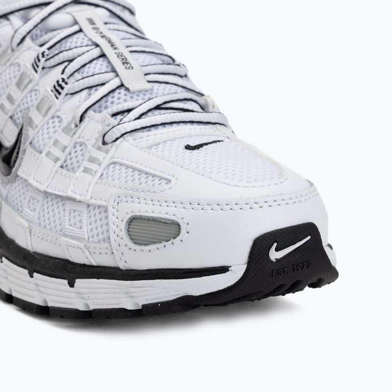Încălțăminte pentru bărbați Nike P-6000 white/metallic silver/black/black 7