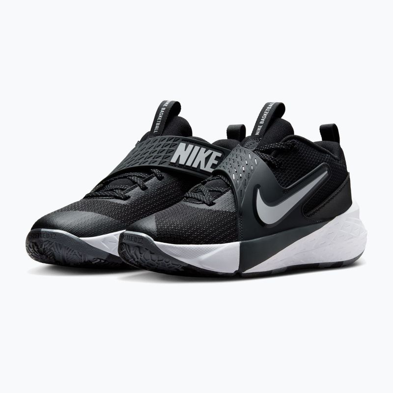 Încălțăminte pentru copii Nike Team Hustle D 12 black/anthracite/white 3