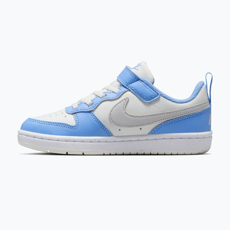 Încălțăminte pentru copii Nike Court Borough Low Recraft summit white/cobalt pulse/vast grey 2