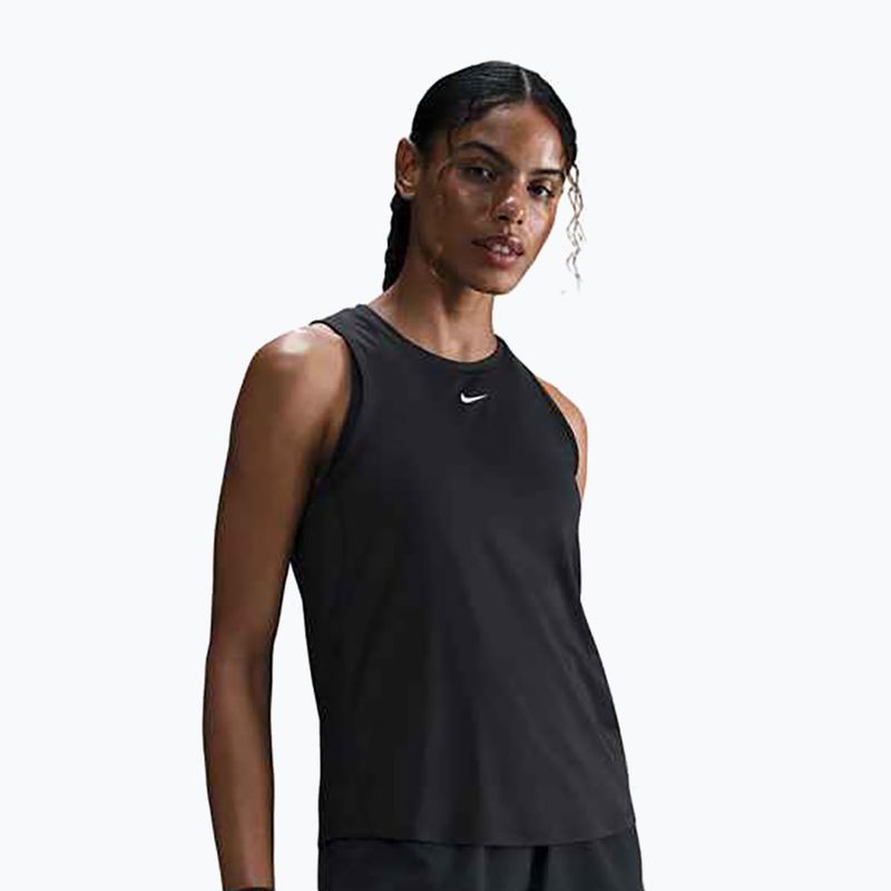 Tricou de antrenament pentru femei Nike One Classic Dri-Fit Tank Top black/white