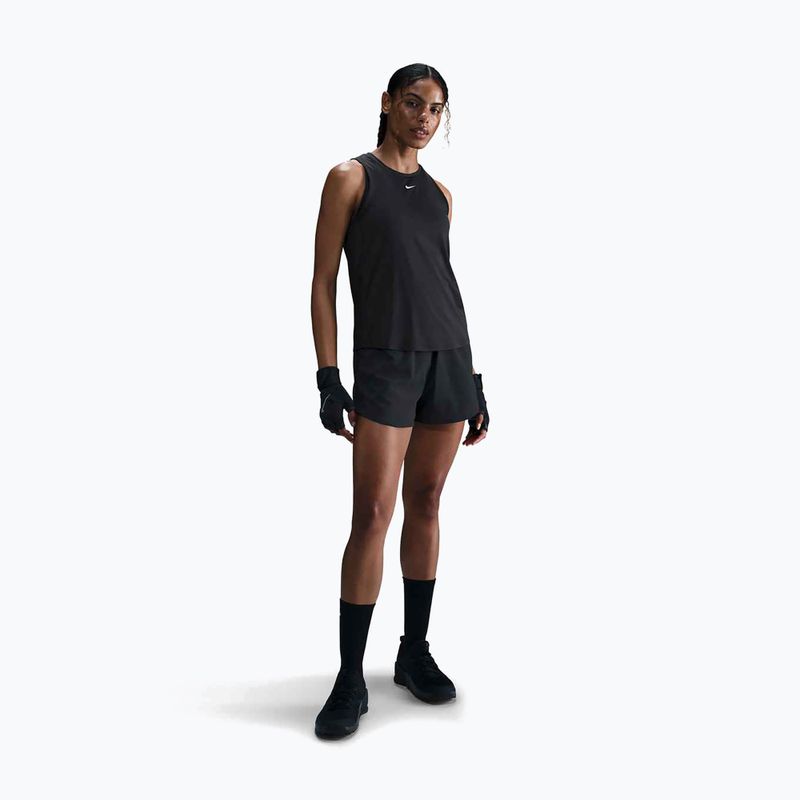 Tricou de antrenament pentru femei Nike One Classic Dri-Fit Tank Top black/white 2