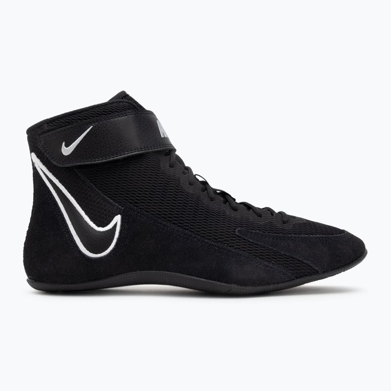 Încălțăminte de lupte Nike Speedsweep VIII black/white/black/wolf grey 2