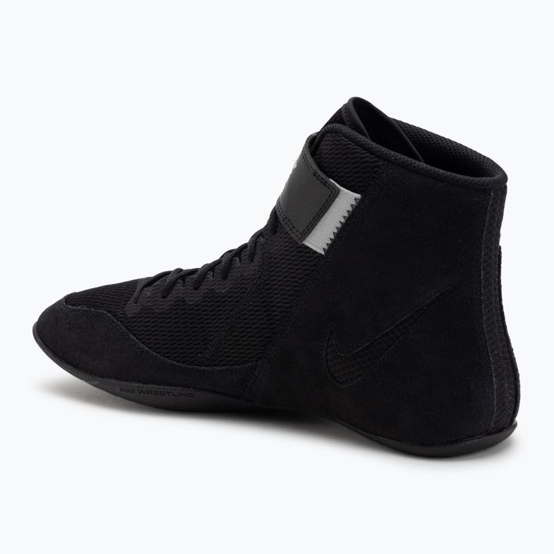 Încălțăminte de lupte Nike Speedsweep VIII black/white/black/wolf grey 3