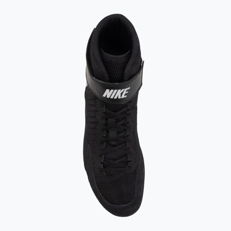 Încălțăminte de lupte Nike Speedsweep VIII black/white/black/wolf grey 5