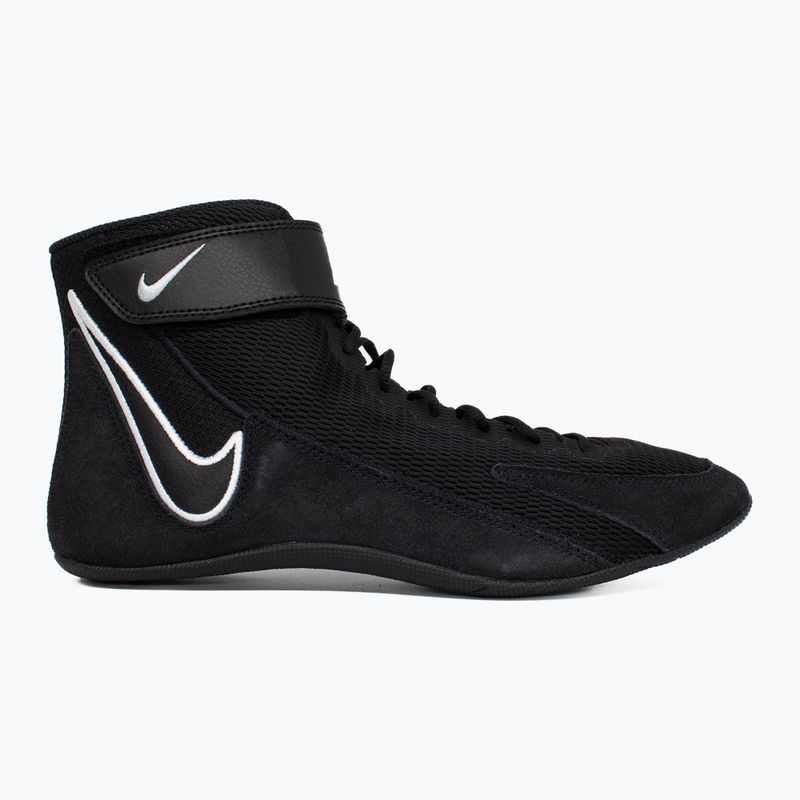 Încălțăminte de lupte Nike Speedsweep VIII black/white/black/wolf grey