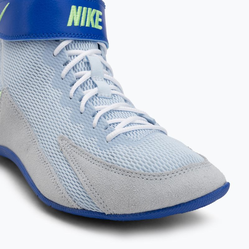 Încălțăminte de lupte Nike Speedsweep VIII blue tint/hyper royal/lime blast/white 7